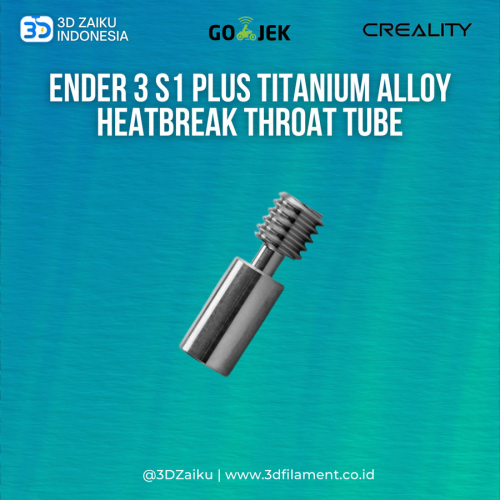 Original Creality Ender 3 S1 Plus Titanium Alloy Heatbreak Throat Tube